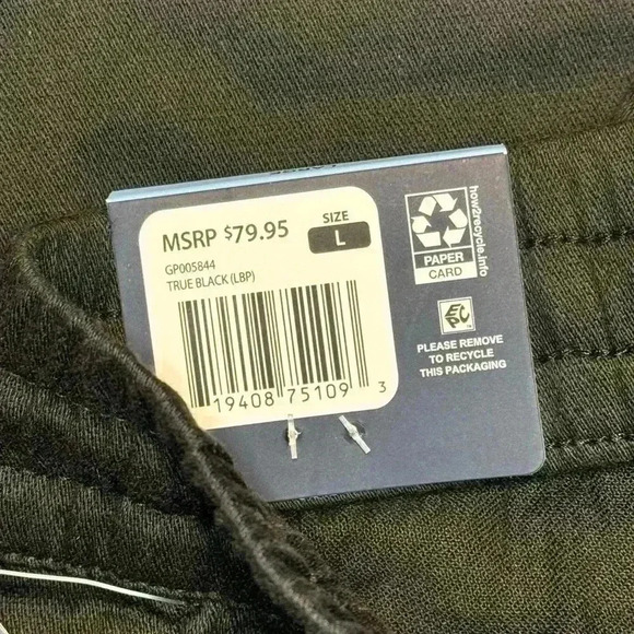 NWT, GAP lightweight pull-on pants in black, size large. - Picture 3 of 9